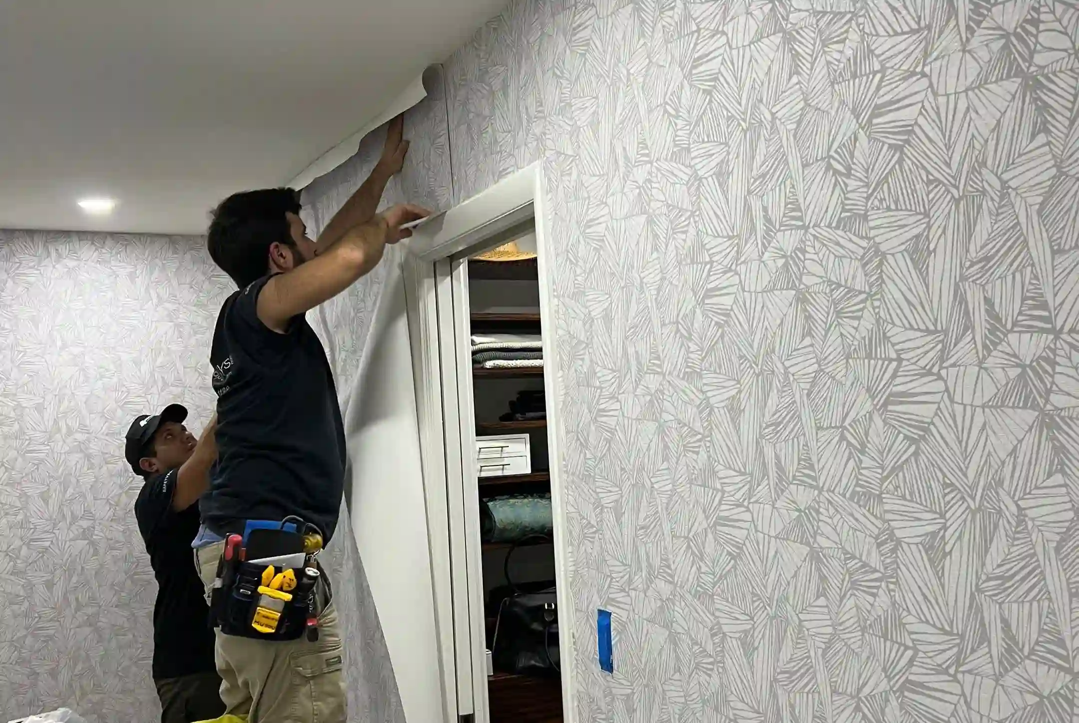 Wallpaper installation in Mesquite